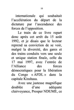 Ma plume d'or pour le pauvre Congo. Tome 2/ 1ère Partie