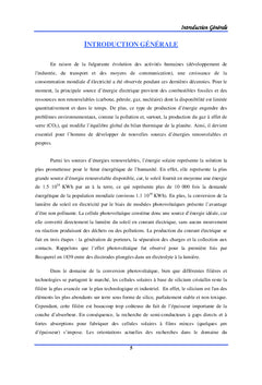 Les matériaux chalcopyrites en couches minces