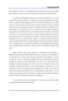 Les matériaux chalcopyrites en couches minces