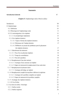 Comportement des Prothèses Dentaires