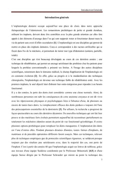 Comportement des Prothèses Dentaires