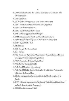 Entraves au Développement des Pays au Sud Sahara