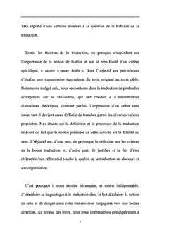 La sémantique argumentative et la traduction du mot au texte