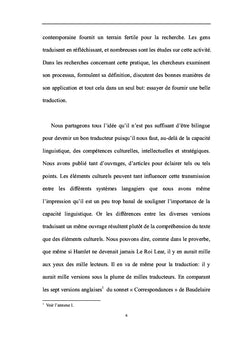 La sémantique argumentative et la traduction du mot au texte