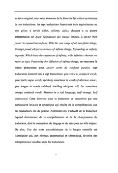 La sémantique argumentative et la traduction du mot au texte