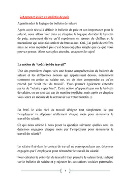 Apprenez à lire un bulletin de paie