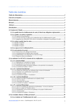 Démarche de certification des établissements de santé avec Cert'icap