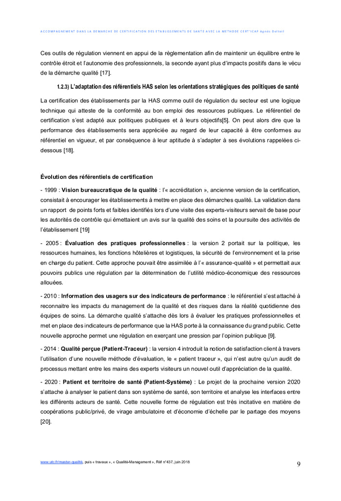 Démarche de certification des établissements de santé avec Cert'icap