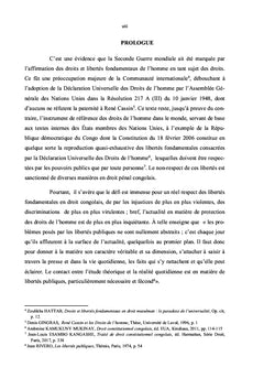 Le domicile en droit pénal congolais de la RDC