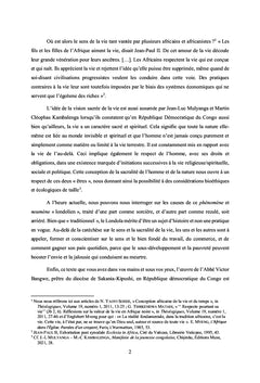 La foi face au phénomène londola