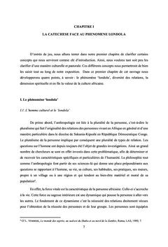 La foi face au phénomène londola
