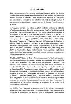 Didactique des Sciences Expérimentales