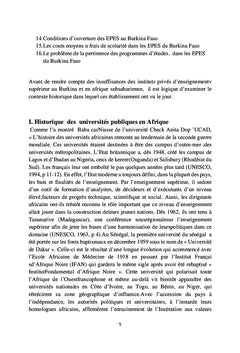 Insuffisances majeures de l'enseignement supérieur privé en Afrique Subsaharienne: