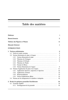 Homologue sphérique d'une pyramide Euclidienne