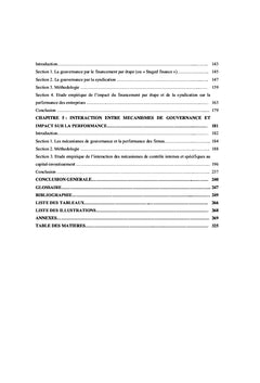 Gouvernement d'entreprise et performance