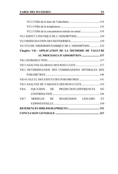 Biosorption du Chrome hexavalent