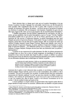 La poésie francophone selon Senghor
