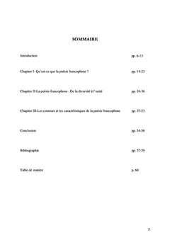 La poésie francophone selon Senghor