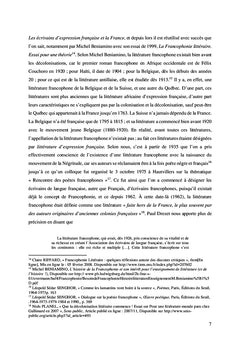 La poésie francophone selon Senghor