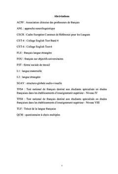 Didactique de la grammaire dans l'enseignement du FLE en Chine