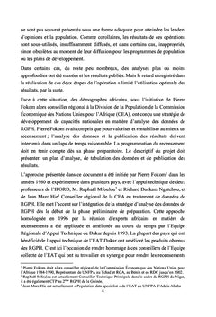 Recensements de la population : Des données pour le développement