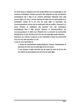 Sclérodermie systémique du sujet âgé