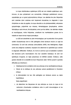 Anticorps et Lupus Érythémateux Systémique