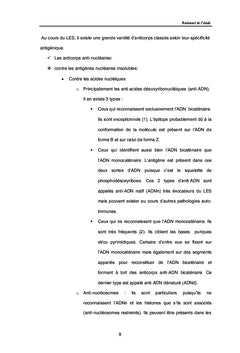 Anticorps et Lupus Érythémateux Systémique