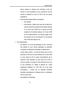 Anticorps et Lupus Érythémateux Systémique