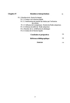 Stockage thermique de l'énergie solaire par la chaleur latente (MCPs)