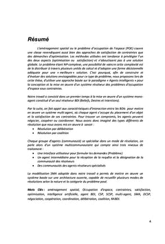 Résolution des problèmes de satisfaction des contraintes via SMA