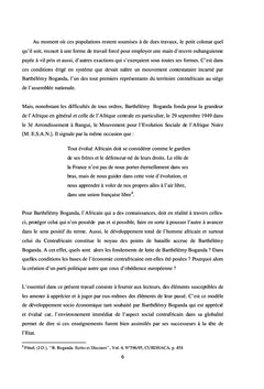 Barthélemy Boganda et La problématique de la succession