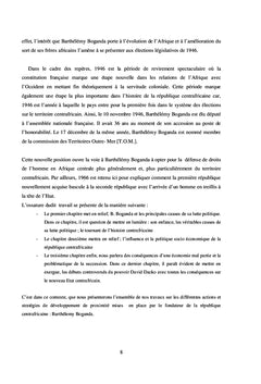 Barthélemy Boganda et La problématique de la succession