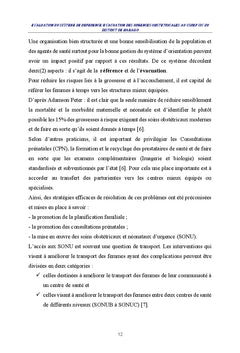 Les urgences obstétricales au CSRéf CIV du district de Bamako