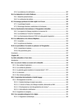 Représentation de la crise de la rationalité dans quelques romans