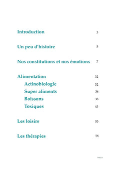 Vivre longtemps en bonne santé