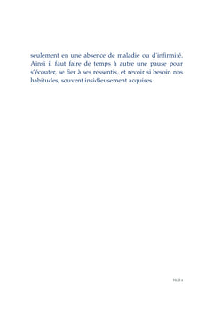 Vivre longtemps en bonne santé