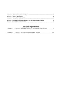 Qualité de service dans les réseaux sans fil de nouvelles générations