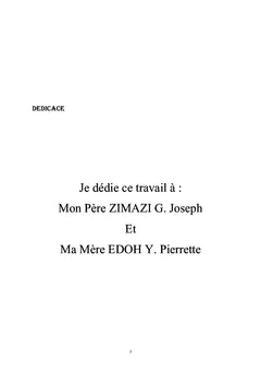 Etude ethnobotanique et caractérisation agromorphologique