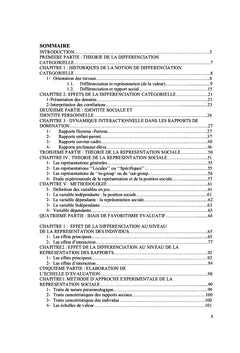 Relations Intergroupes et Dynamique Sociale