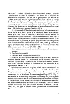 Relations Intergroupes et Dynamique Sociale