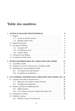 Résolution numérique de l'équation des ondes par un  -schéma centré