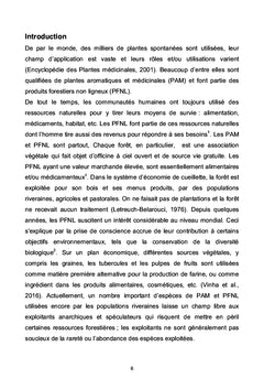 Exploitation durable des PAM et PFNL D'Algérie