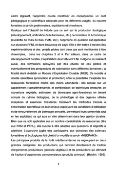 Exploitation durable des PAM et PFNL D'Algérie