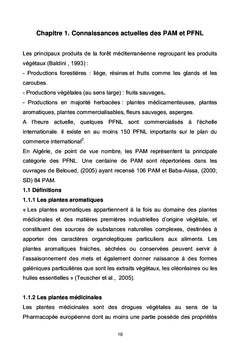 Exploitation durable des PAM et PFNL D'Algérie