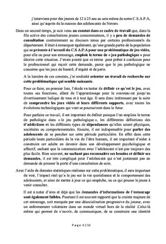 De la pathologie du jeu ... vers l'addiction