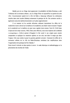 La pratique du Do à Sakaby Face aux enjeux urbains