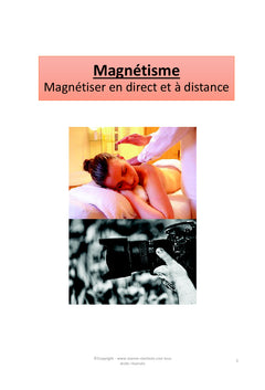 Formation au magnétisme curatif