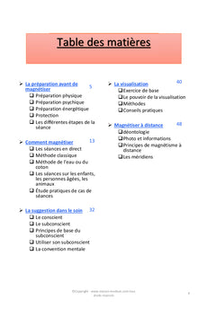 Formation au magnétisme curatif