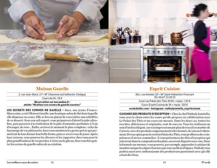 Cuisiner comme un chef à Paris